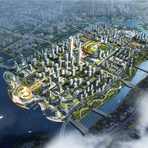 Xiamen Maluanwan New District Central Island