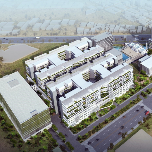 The Indus Medical Campus, Pakistan was designed by CPG Consultants